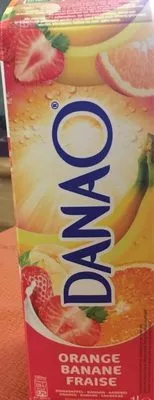 Danao orange banane fraise Danao 1 L, code 3182280072162