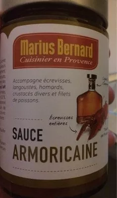 Sauce Armoricaine 190G Marius Bernard 190 g, code 3183811010288