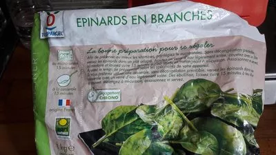 Épinards en branches Toupargel , code 3184034264526