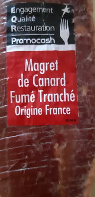 magret de canard fumé tranché promocash 250g, code 3184830065785