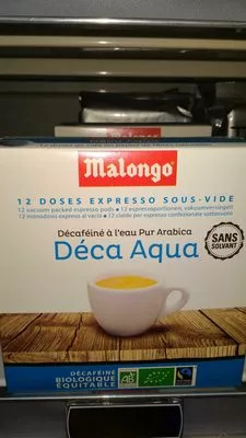 Déca Aqua Malongo 1 boite de 12 doses expresso, code 3187571102757