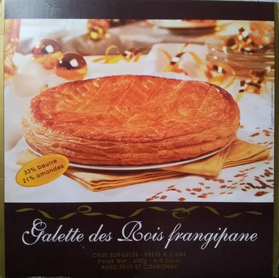 Galette des Rois Frangipane Brioche Pasquier, Pasquier 600 g, code 3187670053240