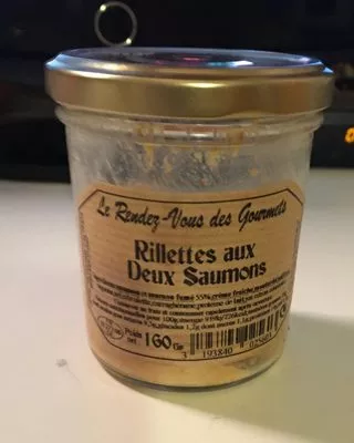 Rillettes aux deux saumons  , code 3193840025603