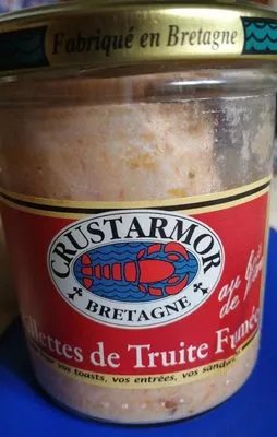 Rillettes de truite fumée Crustarmor Bretagne , code 3200741500044