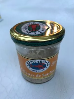 Rillettes de sardine Crustarmor , code 3200741500051