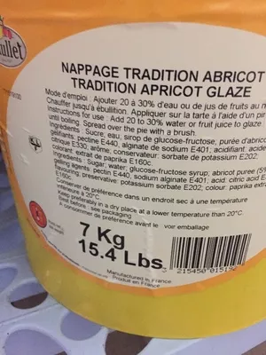 Nappage tradition abricot  7 kg, code 3215450015192