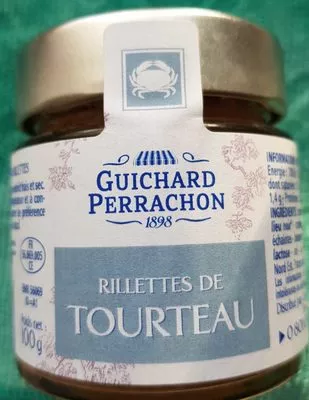 Rillettes de crabe tourteau Guichard Perrachon 100 g, code 3222470112145