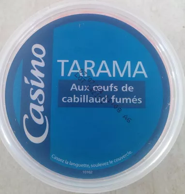 Tarama aux oeufs de cabillaud fumés Casino 250 g, code 3222472481720