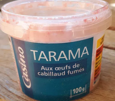 Tarama aux oeufs de cabillaud fumés Casino 100 g, code 3222472481737