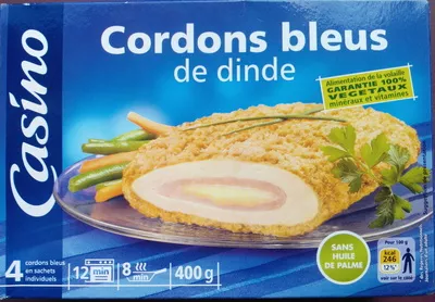 Cordons bleus de dinde Casino 400 g, code 3222472621201