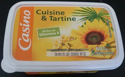 Tartine et Cuisine - 60% de matières grasses Casino 500 g, code 3222473166107