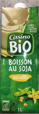 Boisson au soja à la vanille Bio Casino Casino 1 l, code 3222473592302