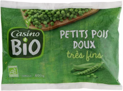 Petits pois doux très fins bio Casino bio, Casino 600 g, code 3222473991730