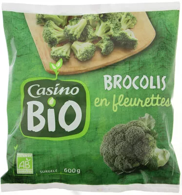 Brocolis en fleurettes bio Casino, Casino Bio 600 g, code 3222473991754