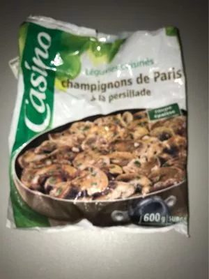 Champignons de Paris à la persillade Casino 600 g, code 3222475327346