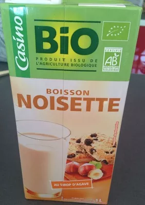 Boisson Noisette Casino Bio, Casino 1 L, code 3222475419119