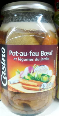 Pot-au-feu boeuf et légumes de jardin Casino 800 g, code 3222475436383