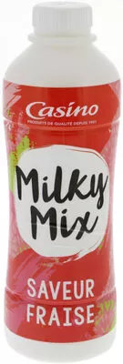 Milky Mix - Yaourt à boir saveur fraise Casino 850 g, code 3222475730153