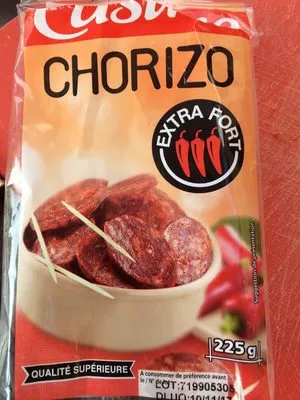 chorizo extra-fort supérieur Casino 225 g, code 3222475734878