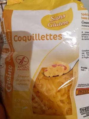 Coquillettes sans Gluten Géant Casino 500 g, code 3222476106124