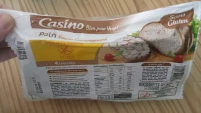 Pain façon campagnard sans gluten Casino Bien pour vous,  Casino 260 g, code 3222476116062