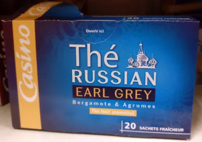 Thé Russian Earl Grey Casino 30 g, code 3222476443878