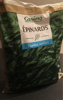 Epinards - Feuilles entières Casino 600 g, code 3222476605030