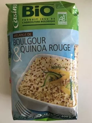 Mélange boulgour quinoa rouge BIO Casino Bio,  Casino 400 g, code 3222476633095