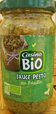 Sauce pesto au basilic Casino Bio, Casino 190 g, code 3222476753434