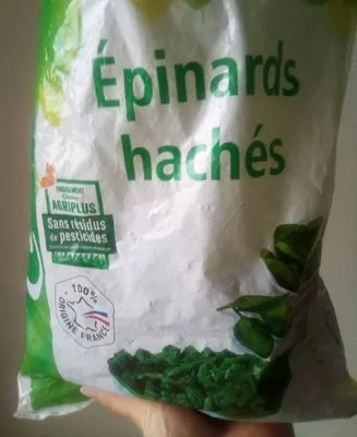 Epinards hachés Casino 1 kg, code 3222476759078