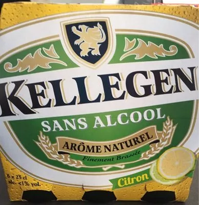 Bière Kellegen sans alcool aromatisée citron - 6x25cl  6 x 25 cl, code 3222476841360