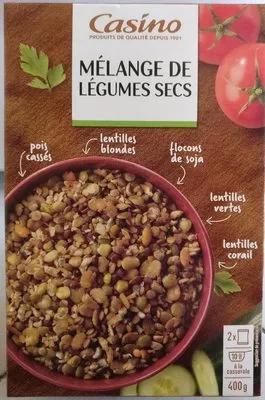 Mélange de légumes secs Casino 400 g, code 3222476869579