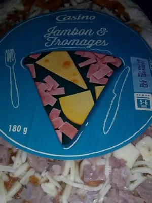 Pizza Jambon et Fromages Casino 180 g, code 3222477010314