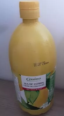 Jus de citron Casino , code 3222477330672