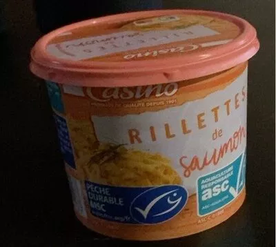 Rillette de saumon Casino , code 3222477544277