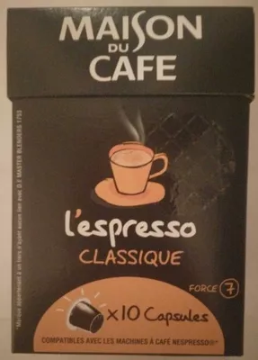 L'Espresso Classique (force 7) Maison du Café 52 g, code 3228470045063