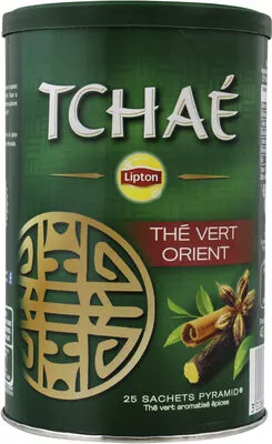 Lipton Tchaé Thé Vert Orient 25 Sachets Lipton, Unilever 44 g, code 3228881033666