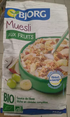 Muesli aux fruits Bjorg 750 g, code 3229820116716