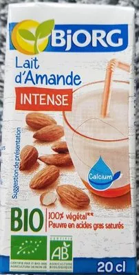 Lait d'amande Bjorg 20 cl, code 3229820763736