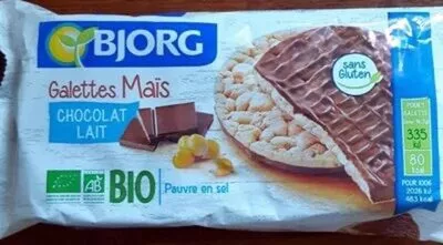 Galette maïs Bjorg 100 g, code 3229820769141