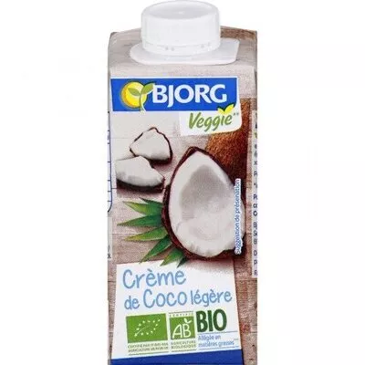 Crème de coco légère Bjorg 200 ml, code 3229820787985