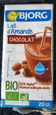 Lait d'amande chocolat Bjorg , code 3229820793948