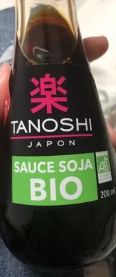 Sauce soja bio Tanoshi 200 ml, code 3229820796307