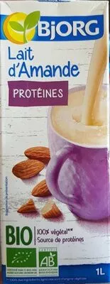 Lait d'amande Protéines Bjorg 1 L, code 3229820796550