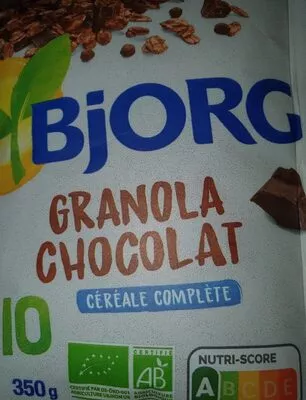 Granola chocolat bio bjorg 350 g, code 3229820798110