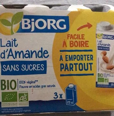 Lait d’amande Bjorg , code 3229820799322