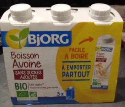 Boisson avoine bio Bjorg , code 3229820799346