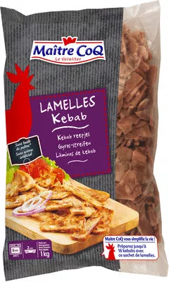 Lamelles Kebab Maître Coq 1 kg, code 3230890015700