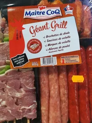 Géant grill Maître Coq 800 g, code 3230890016967