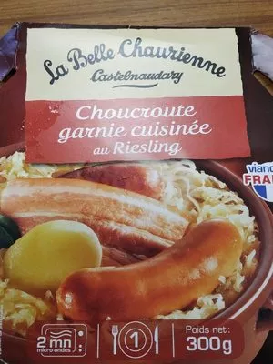 Choucroute garnie cuisinée au riesling La Belle Chaurienne 300 g, code 3245366921959